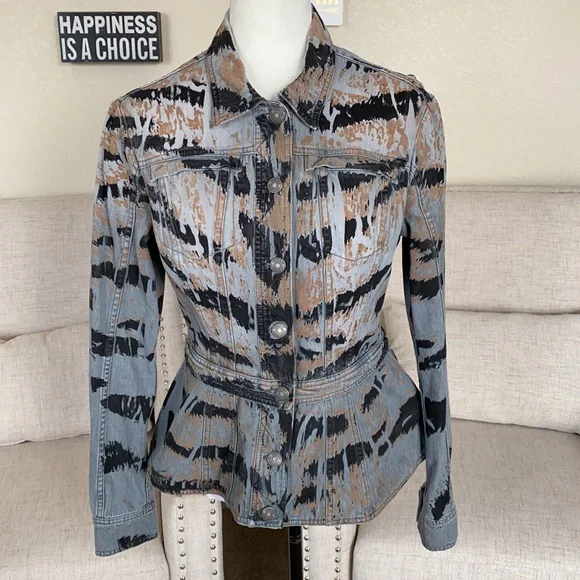 Pierre Balmain Stunning Denim Jacket Size EU30 (XS/S) - Picture 3 of 16